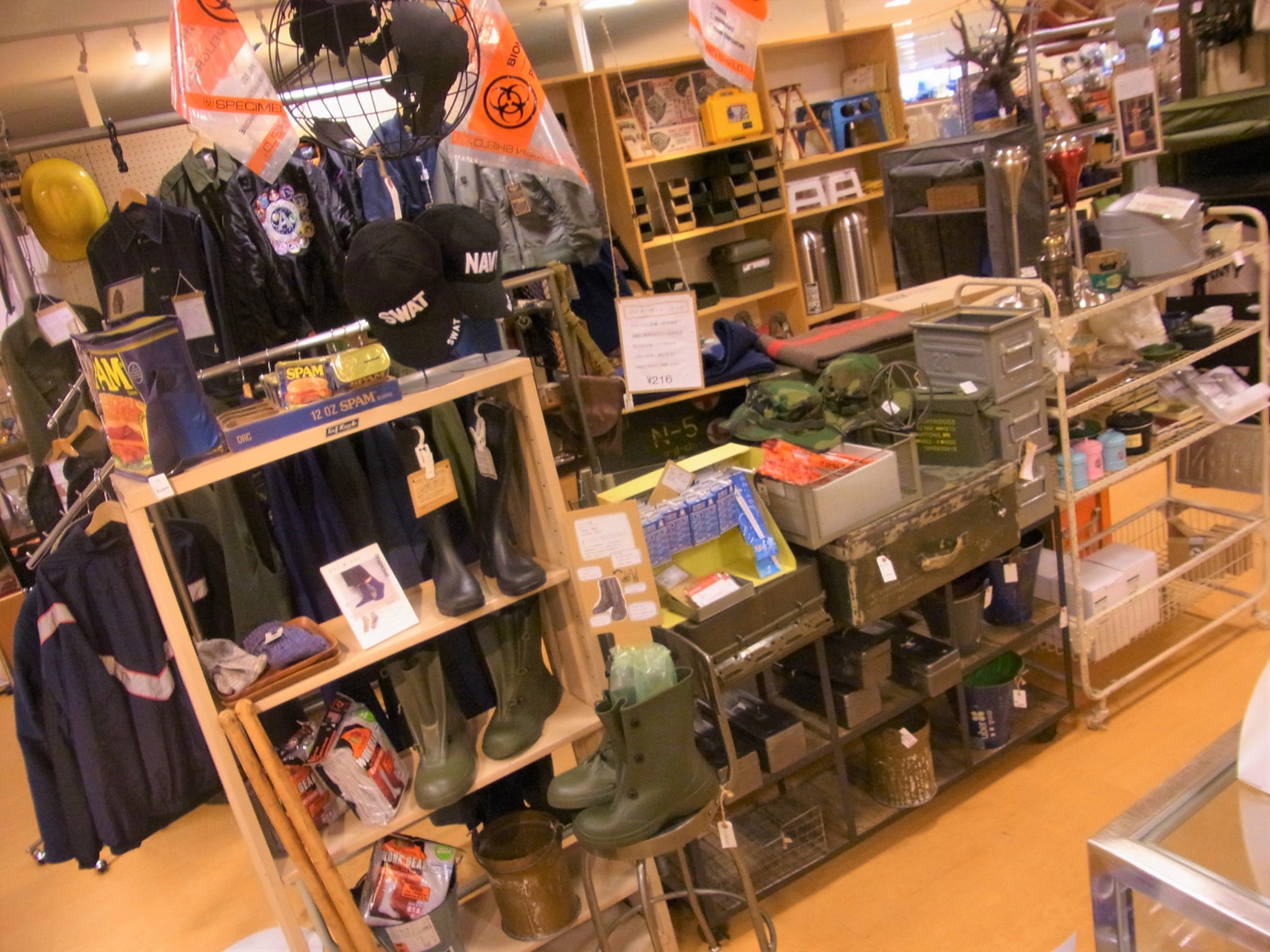 ミリタリー雑貨｜小樽、新さっぽろ、旭川にあるインテリアや雑貨屋さんkasseです。